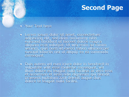 Modèle PowerPoint de aspirine, Diapositive 2, 02797, Médical — PoweredTemplate.com