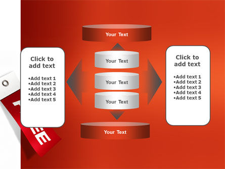 Label Free PowerPoint Template, Backgrounds | 02865 | PoweredTemplate.com