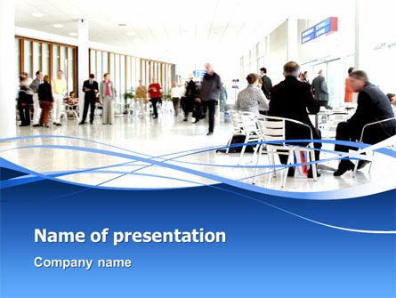 Zakelijke Omgeving PowerPoint Template, Gratis PowerPoint-sjabloon, 02923, Mensen — PoweredTemplate.com