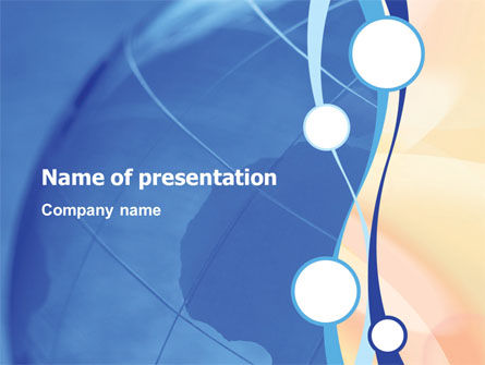 Modelo do PowerPoint - negócio mundial, Grátis Modelo do PowerPoint, 02927, Global — PoweredTemplate.com