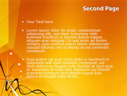 Verbeelding PowerPoint Template, Dia 2, 02940, Abstract/Textuur — PoweredTemplate.com