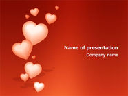 Love Gift PowerPoint Template, Backgrounds | 02968 | PoweredTemplate.com