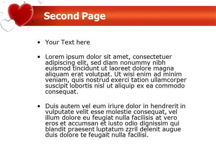 Modello PowerPoint - Cuori, Slide 2, 02969, Vacanze/Occasioni Speciali — PoweredTemplate.com