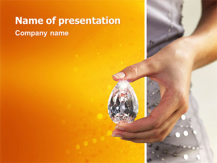 Diamond PowerPoint Template, Free PowerPoint Template, 02971, Careers/Industry — PoweredTemplate.com