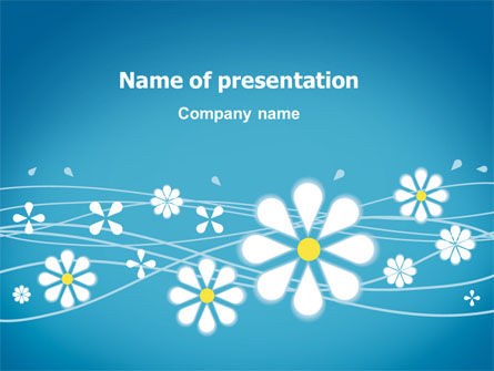 Modèle PowerPoint de printemps, Modele PowerPoint, 03011, Abstrait / Textures — PoweredTemplate.com