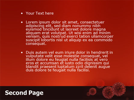赤血球 - PowerPointテンプレート, スライド 2, 03014, 医療 — PoweredTemplate.com