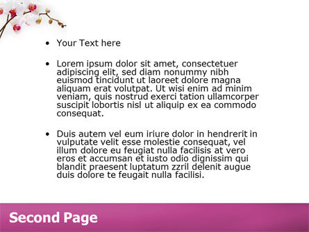 Bouquet Of Flowers PowerPoint Template, Slide 2, 03033, Nature & Environment — PoweredTemplate.com