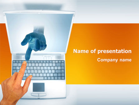 便携式设备PowerPoint模板, 免费 PowerPoint模板, 03075, 技术与科学 — PoweredTemplate.com