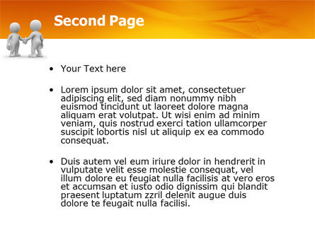 Modello PowerPoint - Comprensione, Slide 2, 03131, Lavoro — PoweredTemplate.com