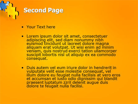 Modèle PowerPoint de chaîne de scie sauteuse, Diapositive 2, 03165, Abstrait / Textures — PoweredTemplate.com