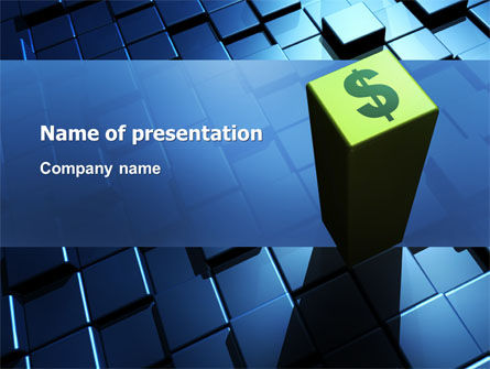 Dollar Rate PowerPoint Template, Free PowerPoint Template, 03215, Financial/Accounting — PoweredTemplate.com