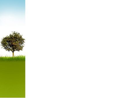 파워포인트 템플릿 - 나무, 슬라이드 3, 03321, 자연 및 환경 — PoweredTemplate.com