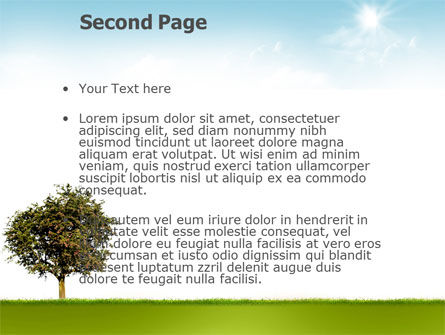 Bäume PowerPoint Vorlage, Folie 2, 03321, Natur & Umwelt — PoweredTemplate.com