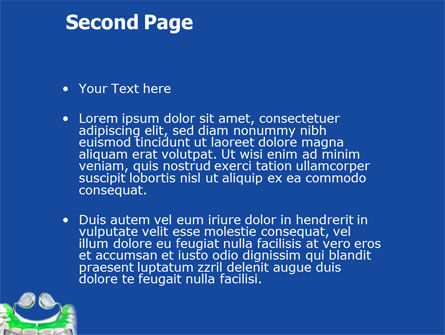 Modèle PowerPoint de appareil dentaire, Diapositive 2, 03334, Médical — PoweredTemplate.com
