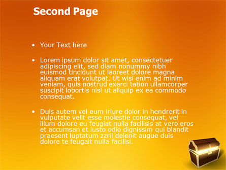 Modèle PowerPoint de trésor, Diapositive 2, 03343, Concepts commerciaux — PoweredTemplate.com