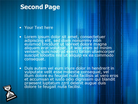 Computer Zandloper PowerPoint Template, Dia 2, 03393, Technologie en Wetenschap — PoweredTemplate.com