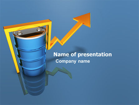 Modelo do PowerPoint - preços do petróleo, Grátis Modelo do PowerPoint, 03447, Finanças/Contabilidade — PoweredTemplate.com