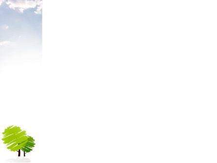파워포인트 템플릿 - 푸른 잎, 슬라이드 3, 03479, 자연 및 환경 — PoweredTemplate.com