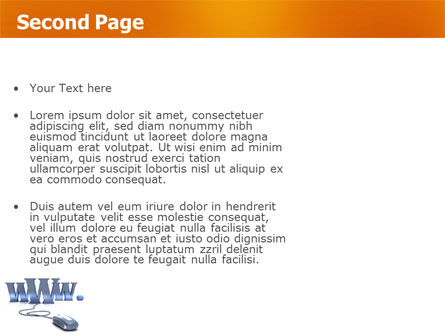 Web PowerPoint Template, Slide 2, 03493, Technology and Science — PoweredTemplate.com