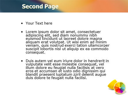 色の多様性 - PowerPointテンプレート, スライド 2, 03498, ビジネスコンセプト — PoweredTemplate.com