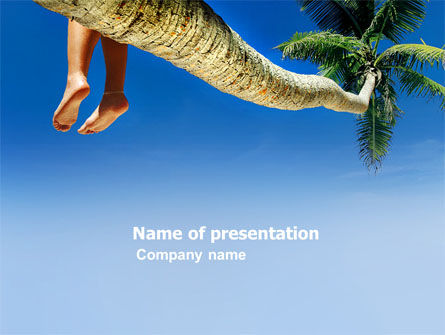 Ontspannende PowerPoint Template, PowerPoint-sjabloon, 03504, Vakantie/Speciale Gelegenheden — PoweredTemplate.com