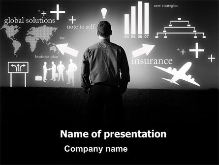 Business Strategy PowerPoint Template, Free PowerPoint Template, 03545, Consulting — PoweredTemplate.com