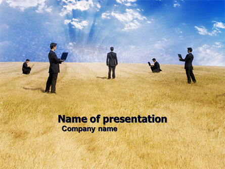 Freedom Of Movements PowerPoint Template, Free PowerPoint Template, 03547, Business Concepts — PoweredTemplate.com