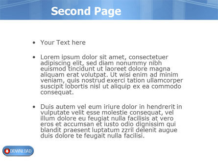 Download Button PowerPoint Template, Slide 2, 03550, Technology and Science — PoweredTemplate.com