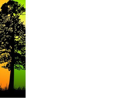 파워포인트 템플릿 - 여름과 가을, 슬라이드 3, 03566, 자연 및 환경 — PoweredTemplate.com