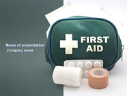 First Aid Set Flyer Template, Background in Microsoft Word, Publisher ...