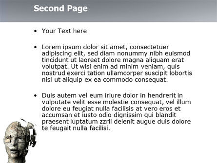 Cybernetician PowerPoint Template, Slide 2, 03634, Technology and Science — PoweredTemplate.com