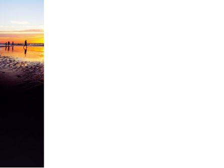 파워포인트 템플릿 - 바다 일몰, 슬라이드 3, 03641, 자연 및 환경 — PoweredTemplate.com