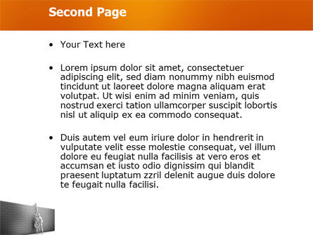 Helping To Escape PowerPoint Template, Slide 2, 03647, Business Concepts — PoweredTemplate.com