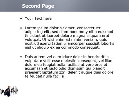 Modello PowerPoint - Scolaro secondaria, Slide 2, 03662, Persone — PoweredTemplate.com