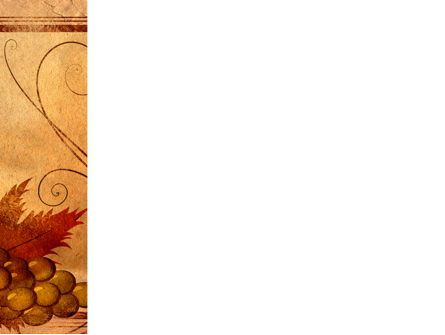 明るい茶色の秋のテーマ - PowerPointテンプレート, スライド 3, 03734, 農業 — PoweredTemplate.com