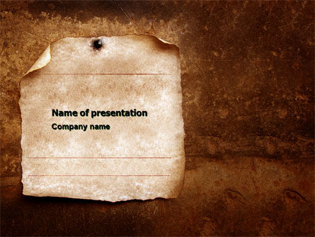 Old Paper Theme Free Presentation Template For Google Slides And Powerpoint 03789