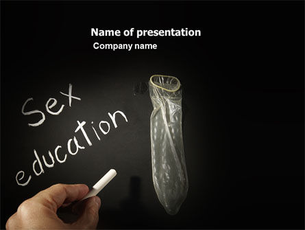 Plantilla de PowerPoint - educación sexual, Gratis Plantilla de PowerPoint, 03797, Education & Training — PoweredTemplate.com