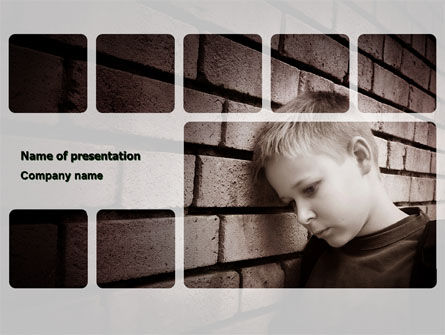 孤儿院PowerPoint模板, 免费 PowerPoint模板, 03798, 咨询 — PoweredTemplate.com