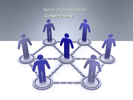 Centralization PowerPoint Template, Free PowerPoint Template, 03933, Technology and Science — PoweredTemplate.com
