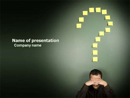 Crisis PowerPoint Template, 03939, Consulting — PoweredTemplate.com
