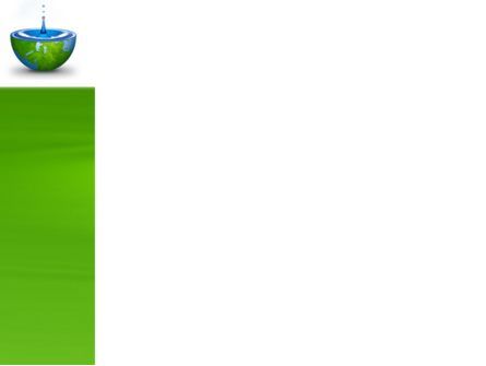 Modelo do PowerPoint - água azul de um planeta verde, Deslizar 3, 03986, Natureza e Ambiente — PoweredTemplate.com