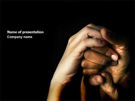 Emotionele Steun PowerPoint Template, Gratis PowerPoint-sjabloon, 04007, Religieus/Spiritueel — PoweredTemplate.com