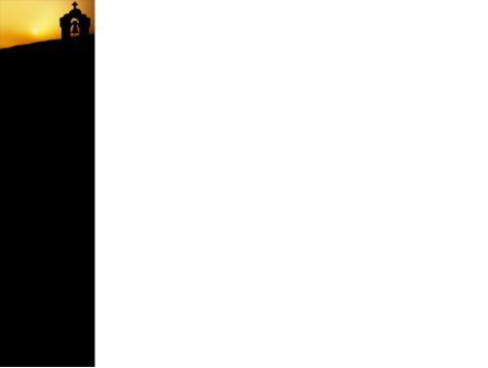 파워포인트 템플릿 - 종탑, 슬라이드 3, 04011, 종교/영적 — PoweredTemplate.com