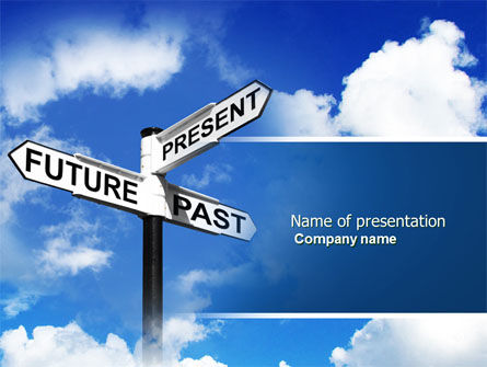 Future Past PowerPoint Template, 04063, Business Concepts — PoweredTemplate.com