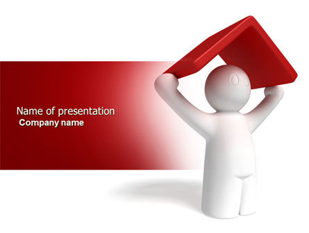 庇护PowerPoint模板, 免费 PowerPoint模板, 04072, 咨询 — PoweredTemplate.com