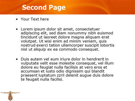 Templat PowerPoint Kecantikan Nude, Slide 2, 04119, Manusia — PoweredTemplate.com