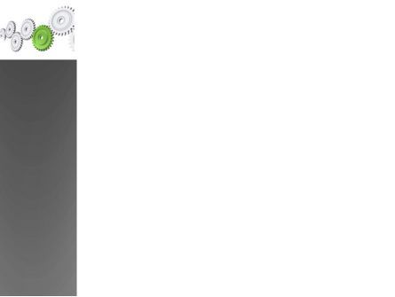 リードギア付きピニオントランスミッション - PowerPointテンプレート, スライド 3, 04154, ビジネスコンセプト — PoweredTemplate.com