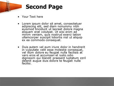 Plantilla de PowerPoint - obstáculo, Diapositiva 2, 04189, Consultoría — PoweredTemplate.com