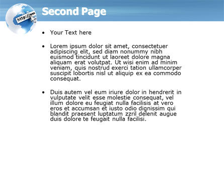 Templat PowerPoint Alamat Situs, Slide 2, 04201, Telekomunikasi — PoweredTemplate.com