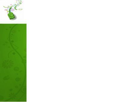 Groene Auto PowerPoint Template, Dia 3, 04204, Natuur & Milieu — PoweredTemplate.com